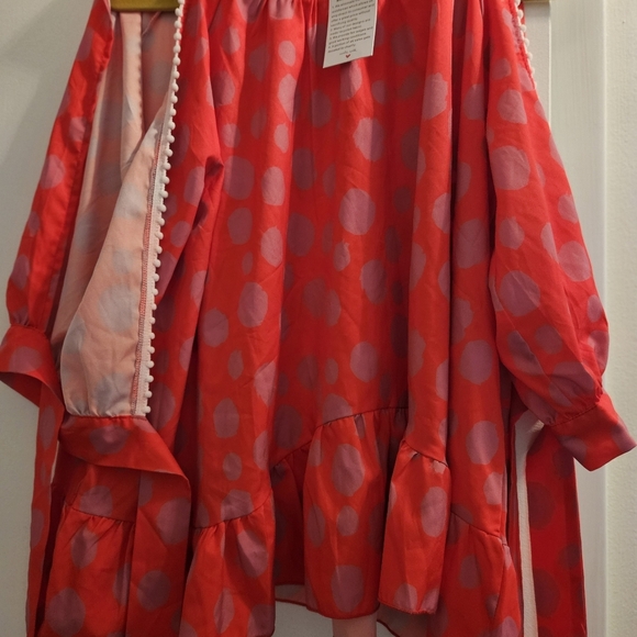 Red Polka Dot Blouse - Picture 8 of 8